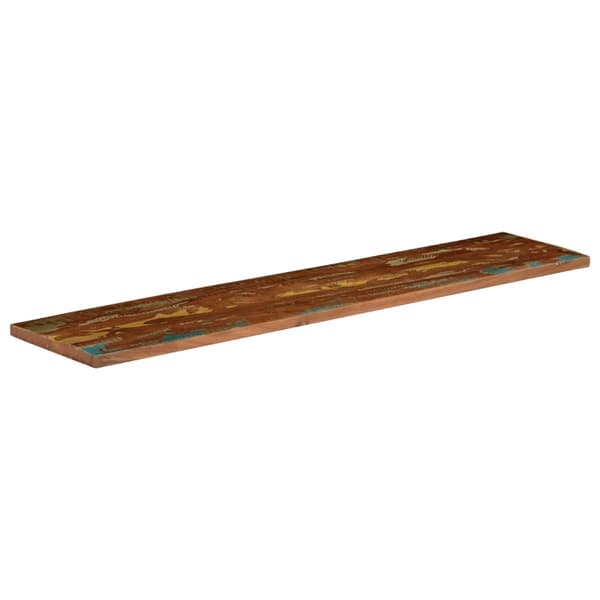 vidaXL Bordplate 160x40x2,5 cm rektangulær gjenvunnet heltre
