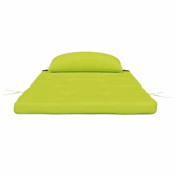 vidaXL Stolkuddar 2 pcs Klart grön. 58 x 77 x 4,5 cm Oxford Tyg