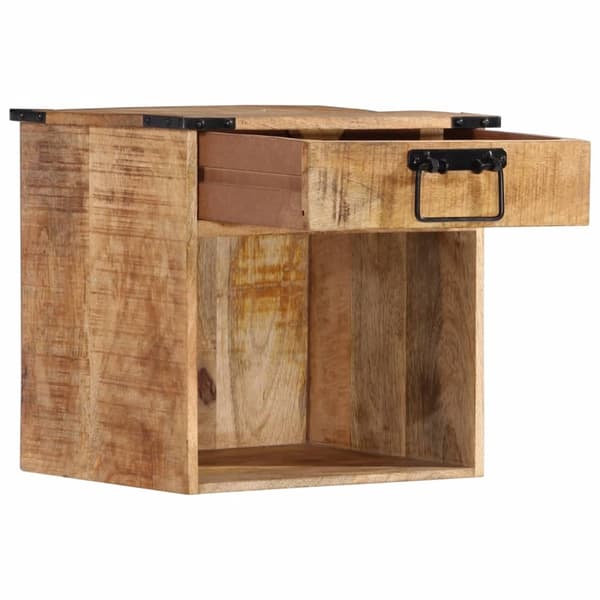 vidaXL Nattbord 40x30x37 cm heltre mango