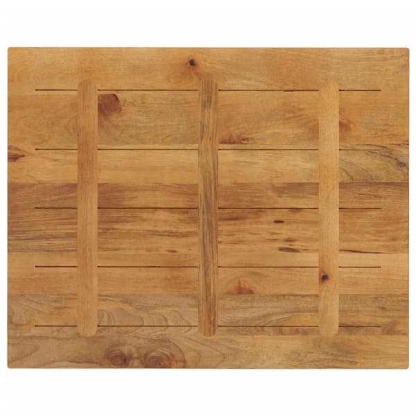vidaXL Bordsskiva 90x80x3,8 cm rektangulär massivt mango-trä