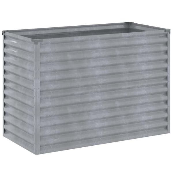 vidaXL Høybed til hage 100x50x69 cm cortenstål