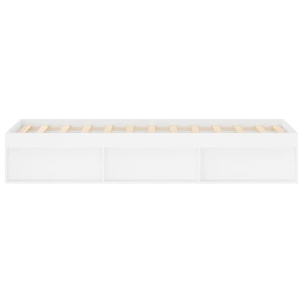vidaXL Sengeramme hvit 120x200 cm
