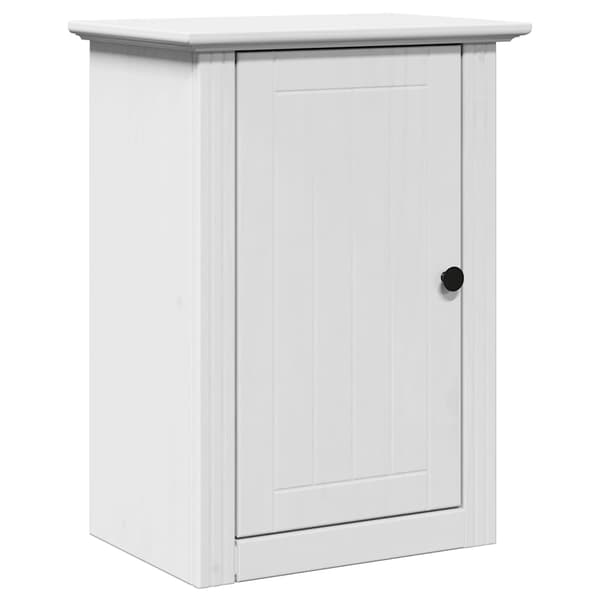 vidaXL Väggmonterat badrumsskåp BODO vit 44x30x60 cm