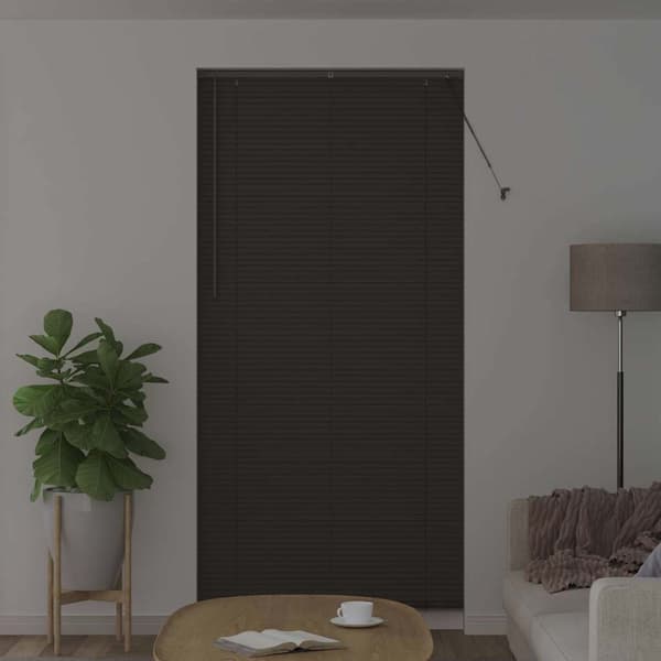 vidaXL Persienner Mörkgrå 220 x 100 cm Aluminium