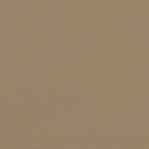vidaXL Infällbar sidomarkis taupe 120x600 cm