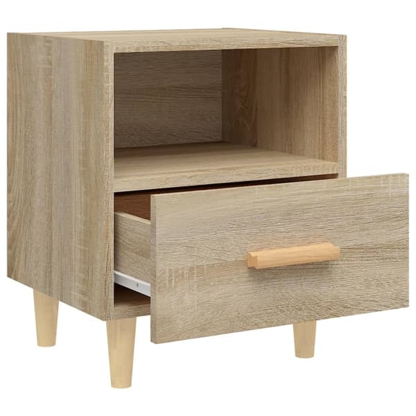 vidaXL Nattbord 2 stk sonoma eik 40x35x47 cm