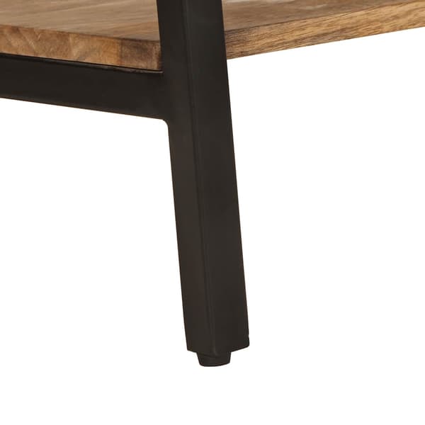 vidaXL Konsollbord 180x35x70 cm heltre mango