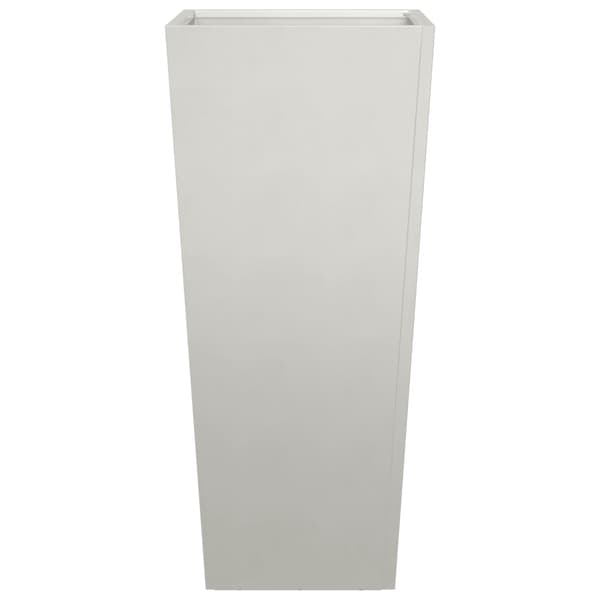 vidaXL Plantekasse 35x35x75 cm rustfritt stål