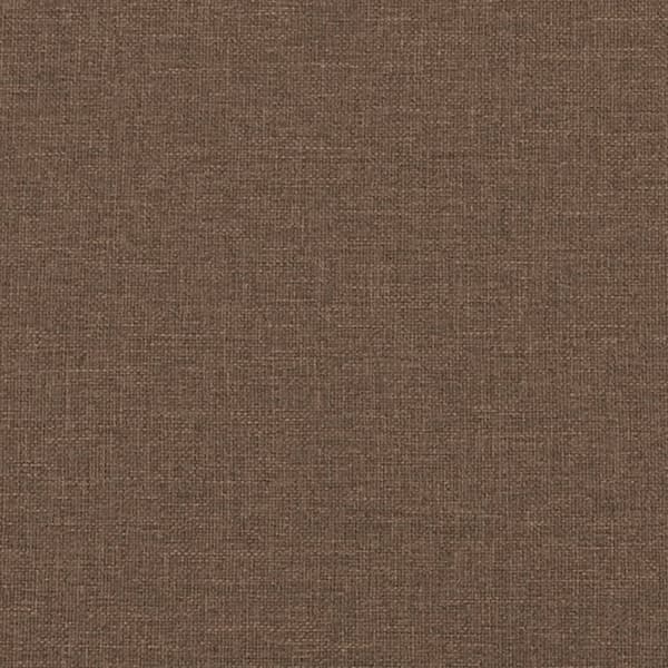 vidaXL Soffgrupp med kuddar 2 delar brun tyg