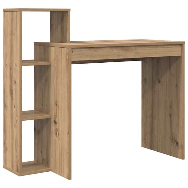 vidaXL Skrivebord Artisan Eik 100 x 40 x 90 cm Konstruert tre