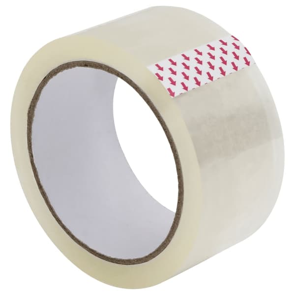 vidaXL Förpackningstejp 72 st transparent 48 mm x 66 m