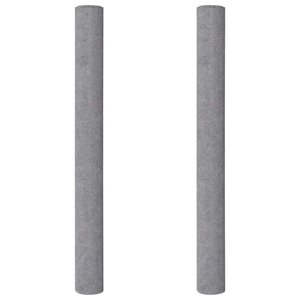 vidaXL Halkfria målardukar 2 st 515 cm 180 g/m² grå