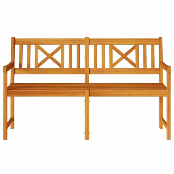 vidaXL Hagebenk Brun 150 x 56 x 90 cm Solid akasietre