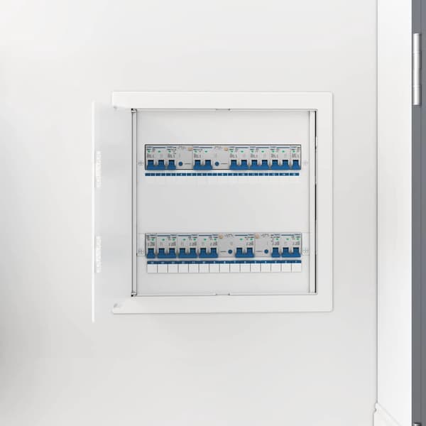 vidaXL Åtkomstpaneler Vit 35 x 35 cm ABS Plast
