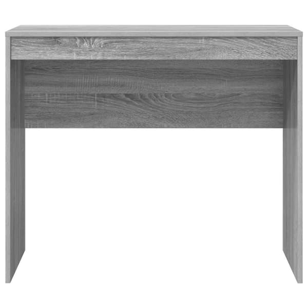 vidaXL Skrivebord Grå Sonoma 90 x 40 x 76 cm