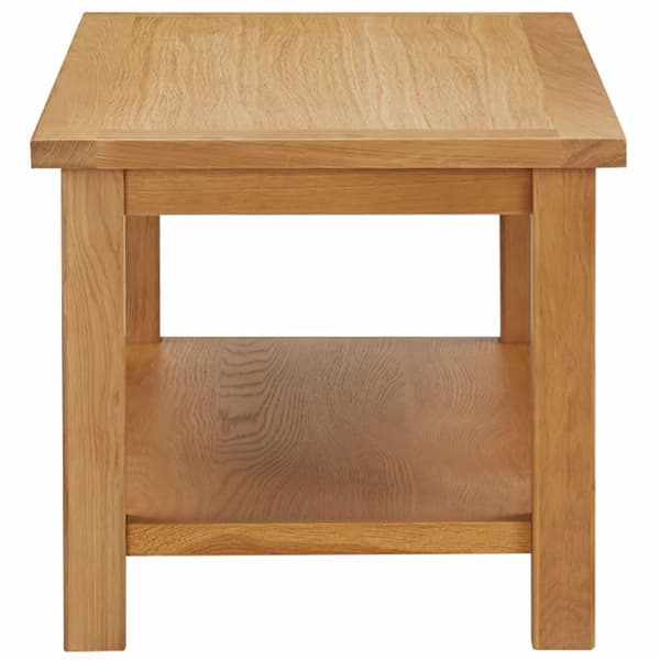 vidaXL Sofabord 90x45x40 cm heltre eik change2