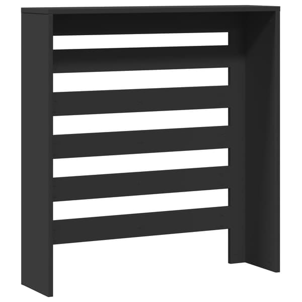 vidaXL Elementskydd svart 78x20x82 cm konstruerat trä