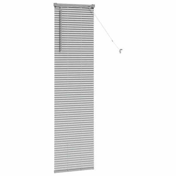 vidaXL Persienner Silver 175 x 40 cm Aluminium