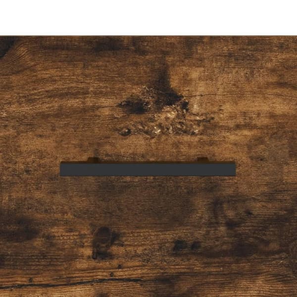 vidaXL Nattbord røkt eik 40x35x47,5 cm konstruert tre