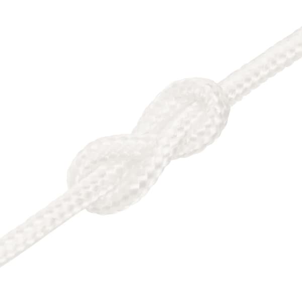 vidaXL Båttau helhvit 5 mm 500 m polypropylen
