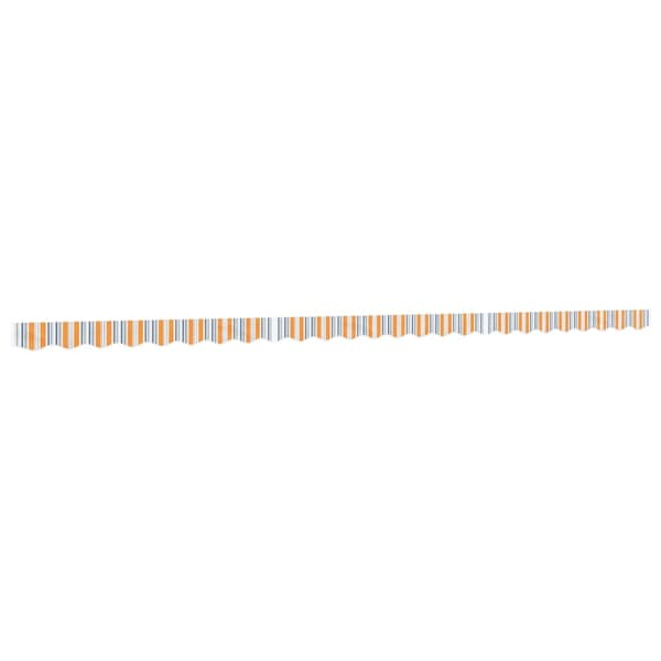 vidaXL Erstatningsstoff for markisekappe flerfarget stripe 600 cm