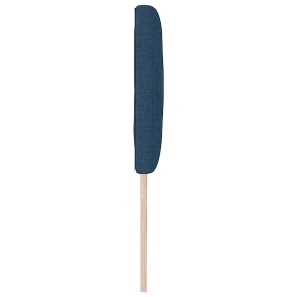 vidaXL Huvudgavel Blå 200 cm tyg