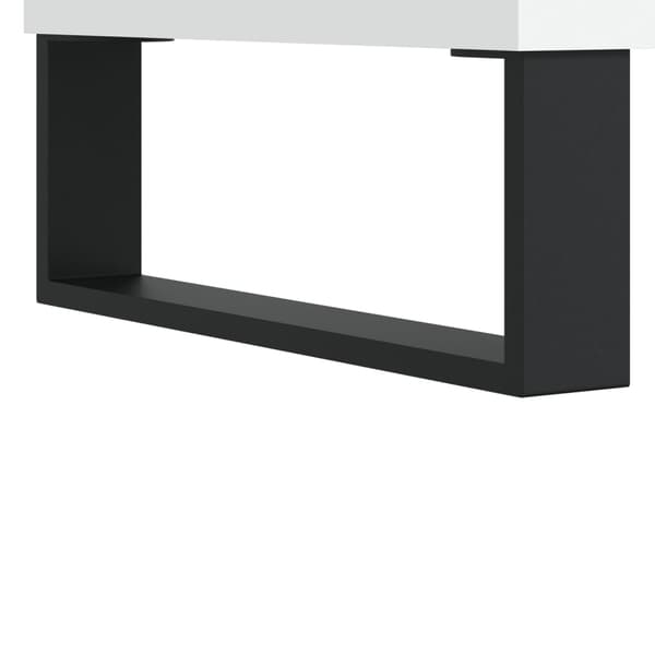 vidaXL Soffbord vit 60x44,5x45 cm konstruerat trä