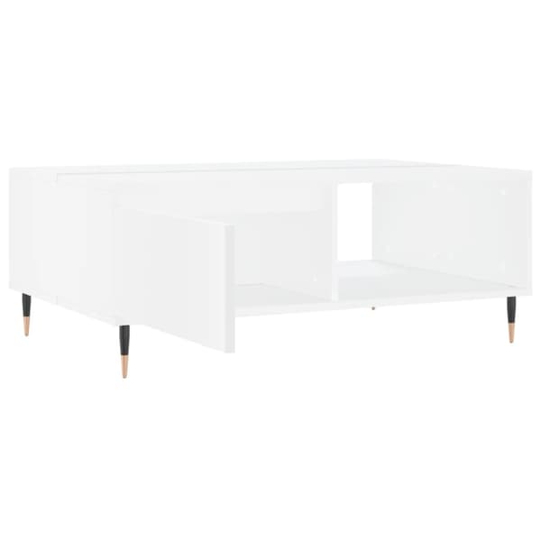 vidaXL Soffbord vit 90x60x35 cm konstruerat trä