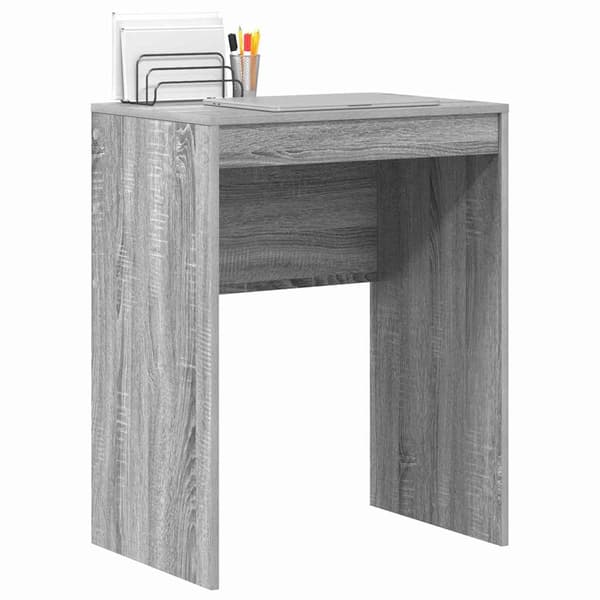 vidaXL Skrivebord Grå Sonoma 60 x 40 x 76 cm