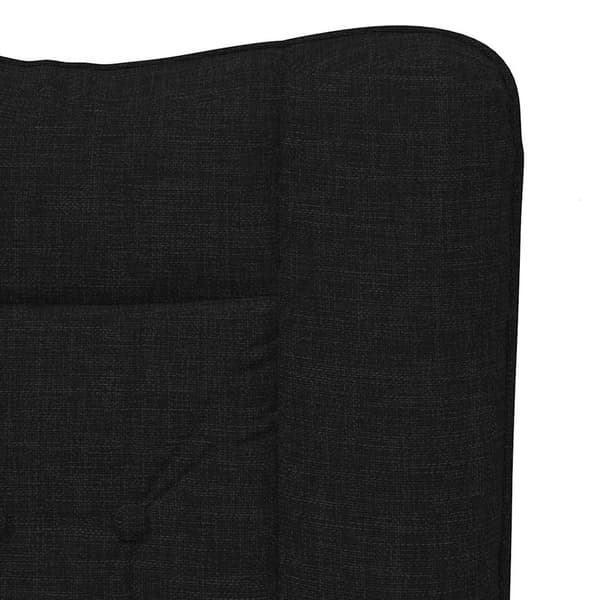 vidaXL 3-sits soffa med chaise L-format mörkgrå 160 cm sammet