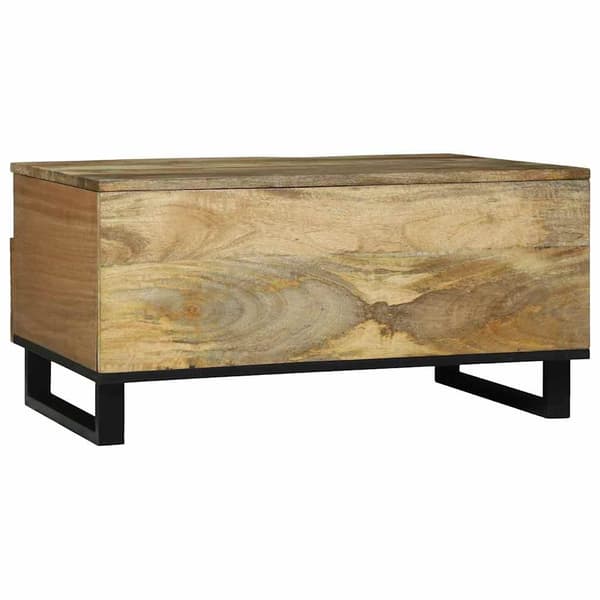 vidaXL Kaffeebord 80x50x40 cm Massivt Mango Wood
