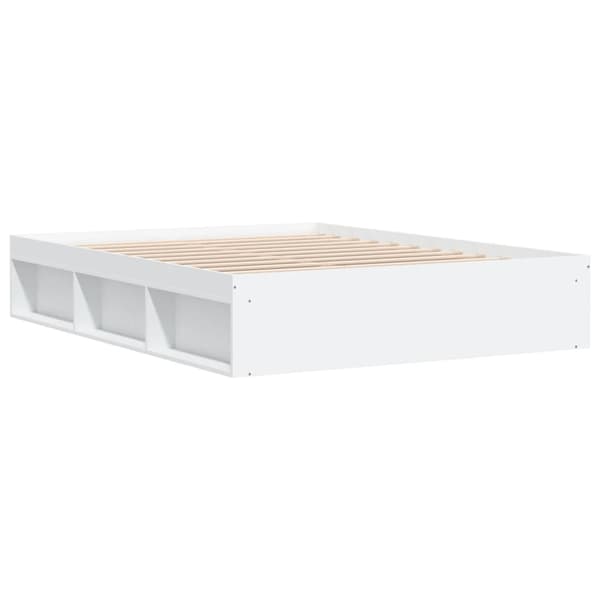 vidaXL Sengeramme hvit 150x200 cm