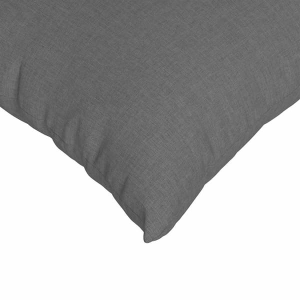vidaXL Soffkuddar 2 st Mörkgrå 80 x 80 cm tyg