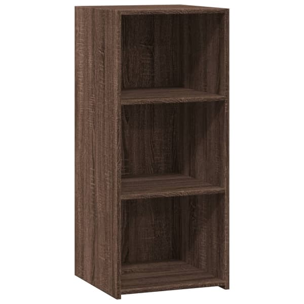 vidaXL Skjenk brun eik 40x41x93 cm konstruert tre