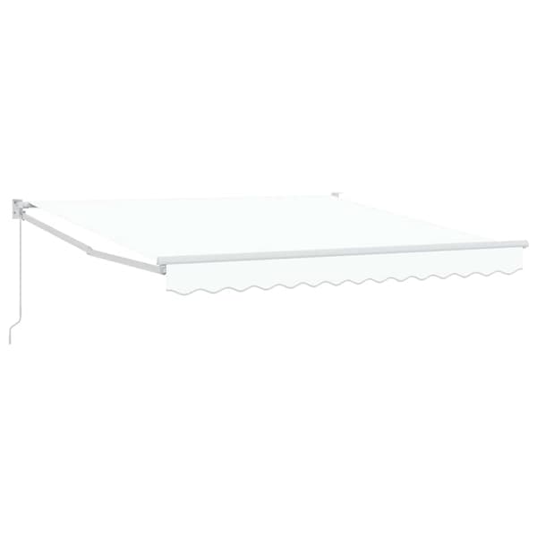 vidaXL Markise Hvit 300 x 250 x 165 cm Polyester