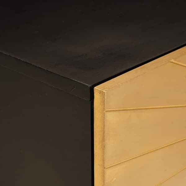 vidaXL Kaffebord 80 x 50 x 40 cm Massiv mango tre