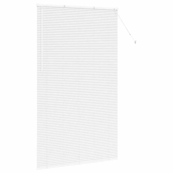 vidaXL Persienner Vit 220 x 130 cm Aluminium