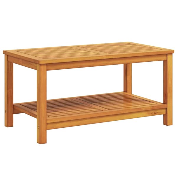 vidaXL Sidetabell Brun 90 x 50 x 45 cm Solid akasietre