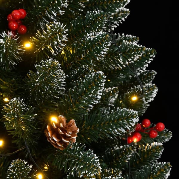 vidaXL Plastgran 300 LEDs 180 cm