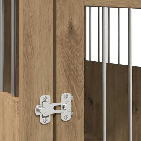 vidaXL Hundeburmøbler artisan eik 55x75x65 cm konstruert tre