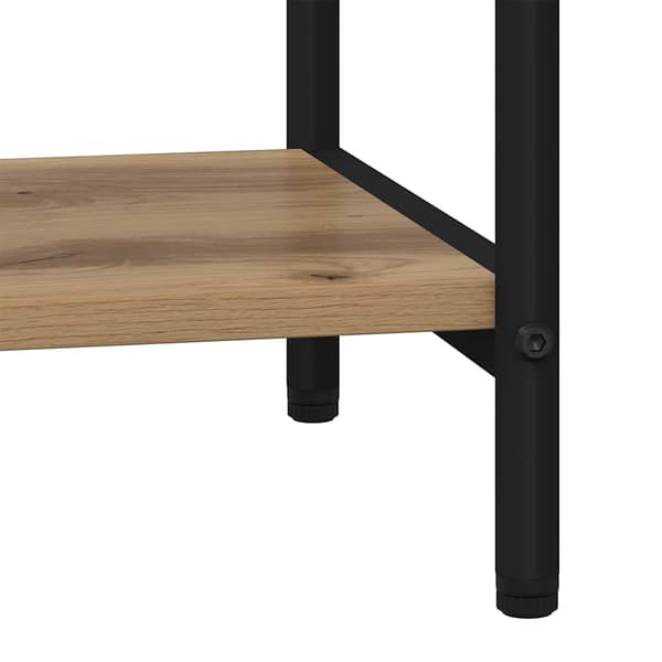 vidaXL Bokhylle Artisan Eik 40 x 30 x 183 cm Konstruert tre