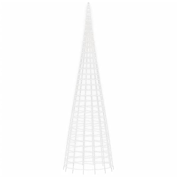 vidaXL LED julgran 3000 LEDs kallvit 800 cm