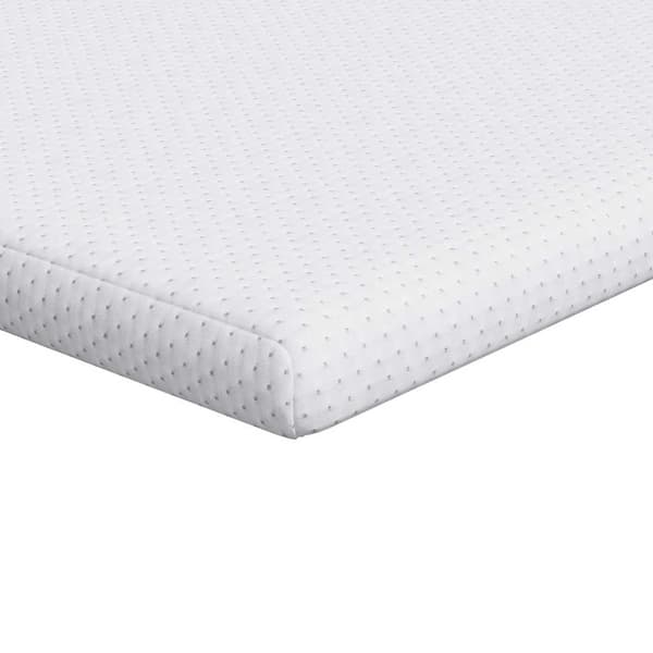 vidaXL Madrasskydd Vit 160 x 200 cm Jacquard tyg