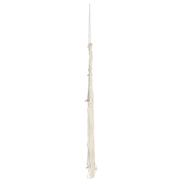 vidaXL Makramé vegghenger 40x80 cm bomull