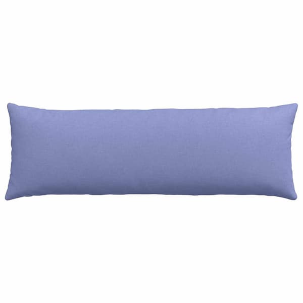 vidaXL Soffkuddar 2 st Blå 120 x 40 cm tyg