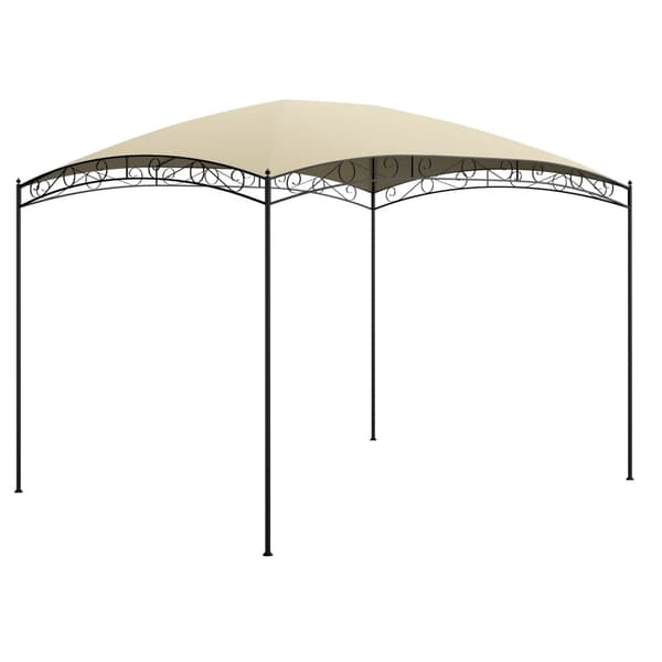 vidaXL Markis Vit 3 x 2,5 m Metall