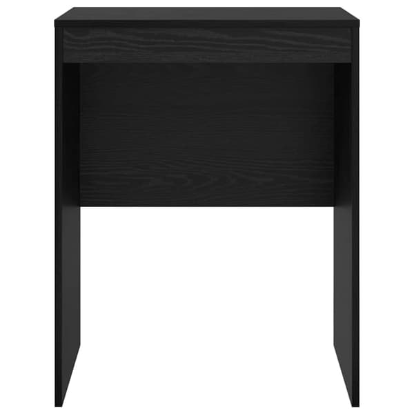 vidaXL Skrivebord Svart Eik 60 x 50 x 76 cm
