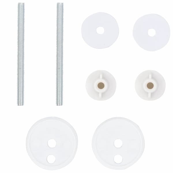 vidaXL Toalettsits med lock MDF bambudesign