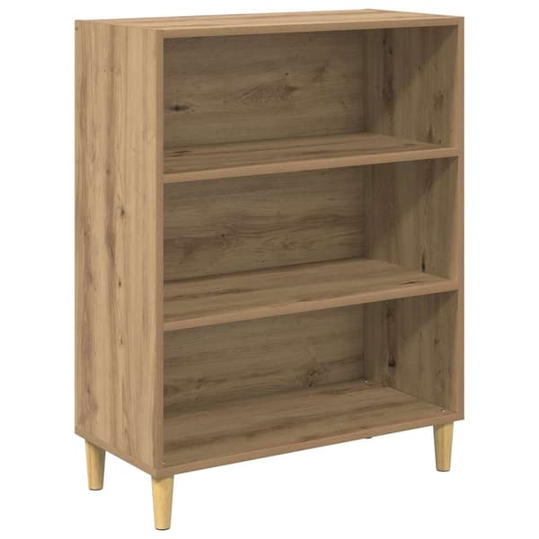 vidaXL Serviesskap Artisan Eik 69,5 x 32,5 x 90 cm Konstruert tre