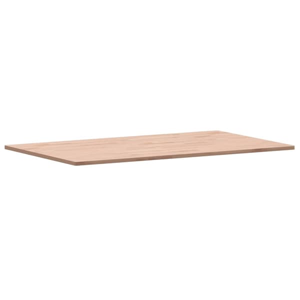 vidaXL Bordplate 100x60x1,5 cm rektangulær heltre bøketre